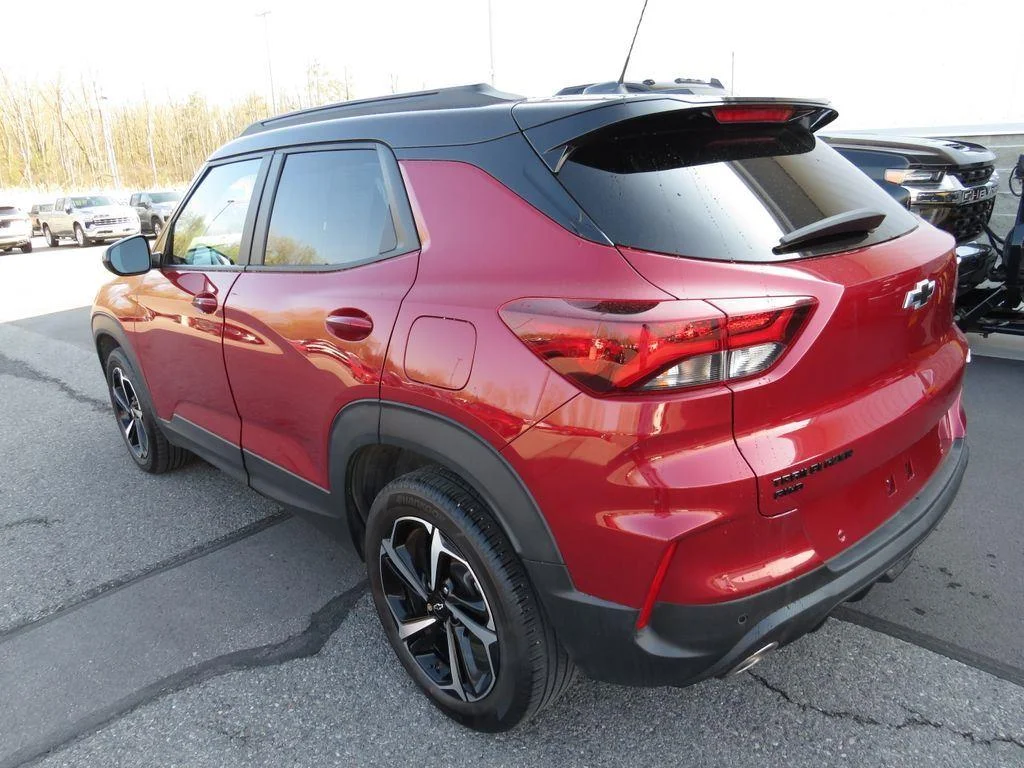 Used 2021 Scarlet Red Metallic Chevrolet RS image 15