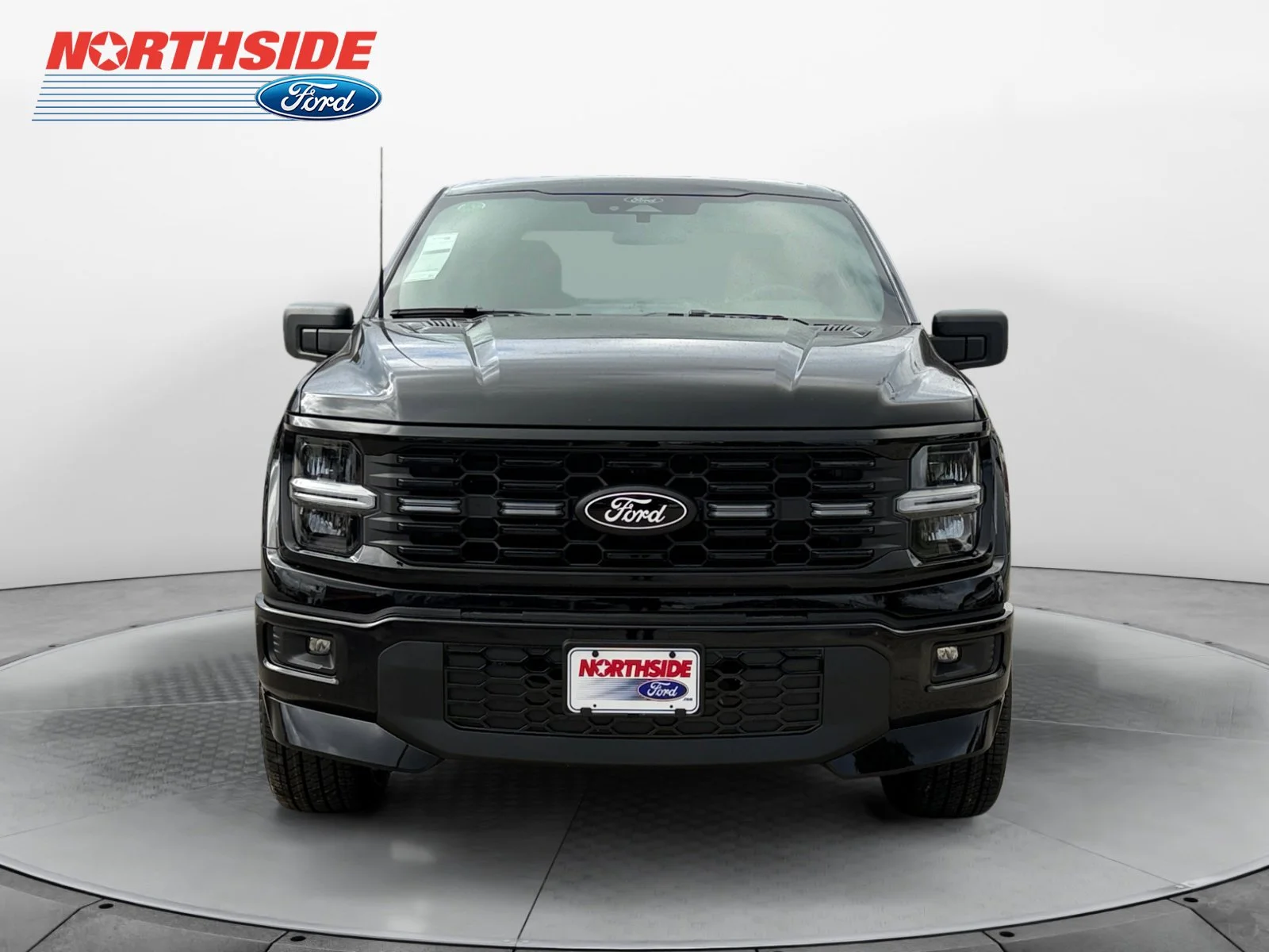 New 2026 Agate Black Metallic Ford STX W/LOBO PKG image 2