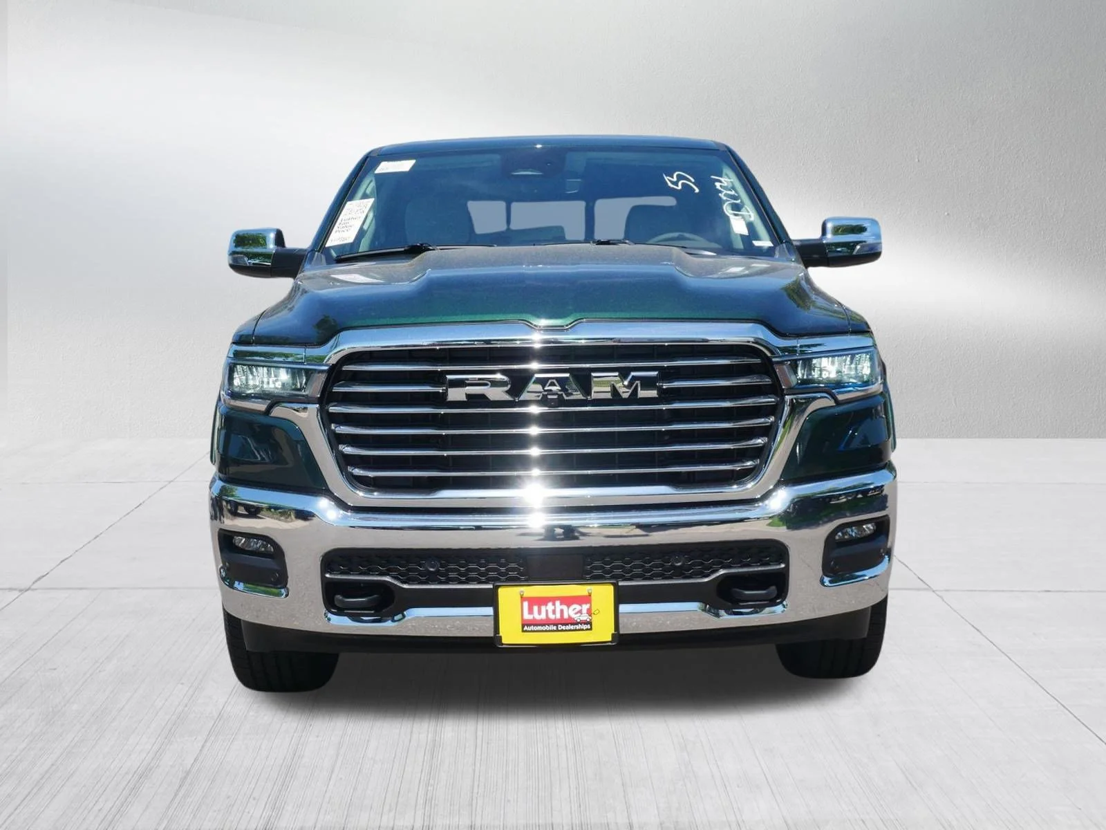 New 2026 Serrano-Green Metallic Exterior Paint RAM Laramie image 2