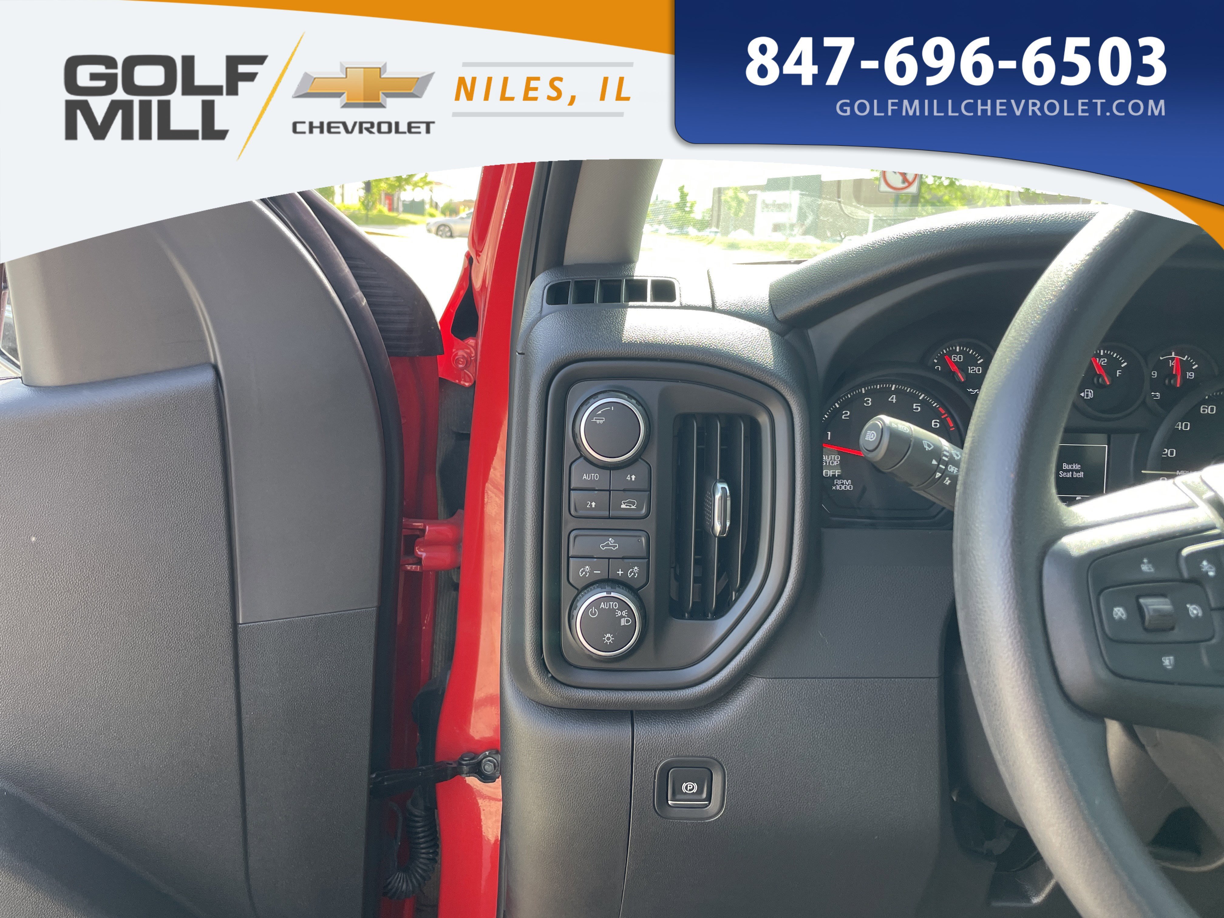 Used 2025 Red Hot Chevrolet Work Truck image 15