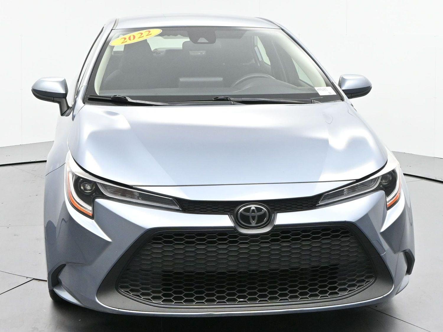Used 2022 Celestite Gray Metallic Toyota LE image 2