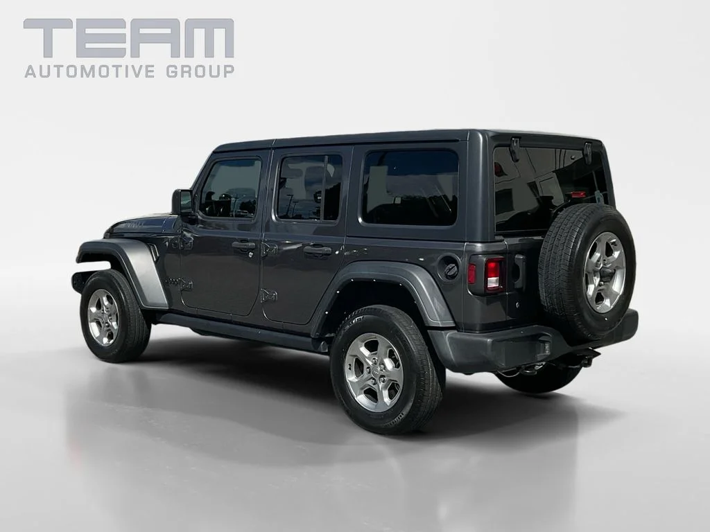 Used 2021 Gray Jeep Unlimited Willys image 5