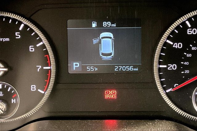 Used 2021 Black Kia EX image 8