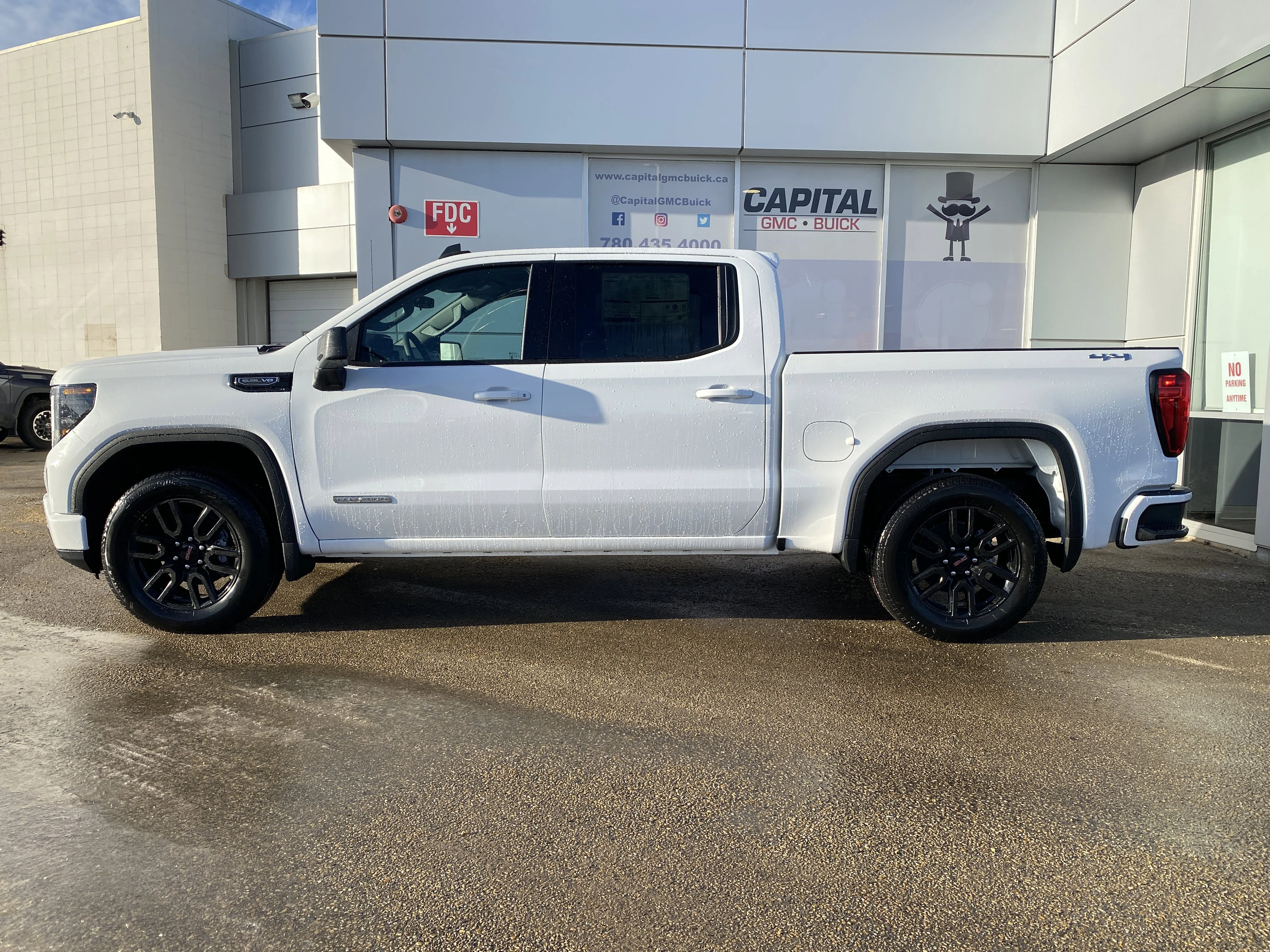 Certified Used 2026 White GMC Crew Cab Elevation image 2