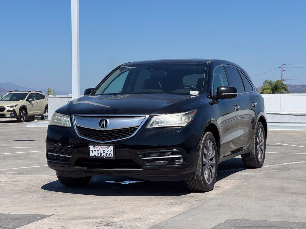 Used 2014 Crystal Black Pearl Acura 3.5L Technology Package image 3