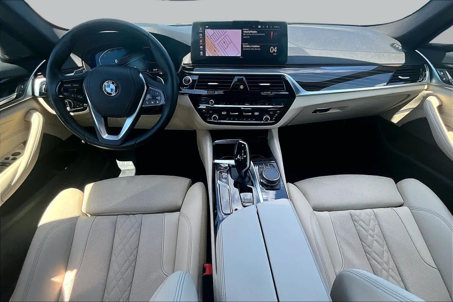 Used 2023 Jet Black BMW 530i image 14