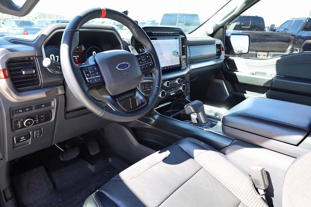 Used 2023 Antimatter Blue Ford Raptor image 12