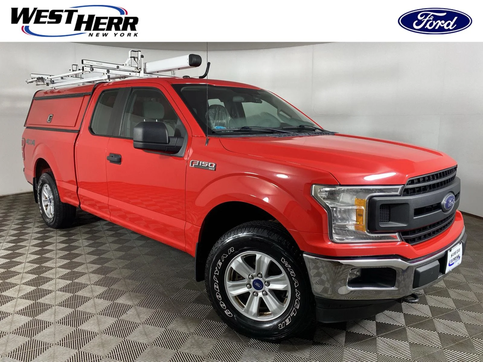 Used 2018 Race Red Ford XL image 1