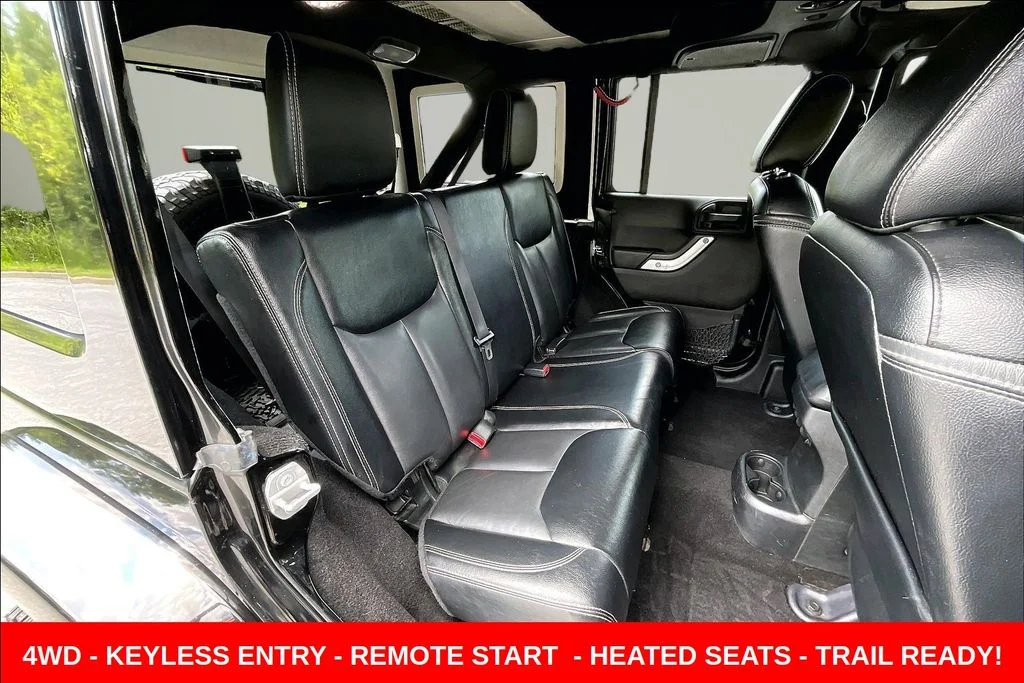Used 2017 Black Jeep Unlimited Rubicon image 22