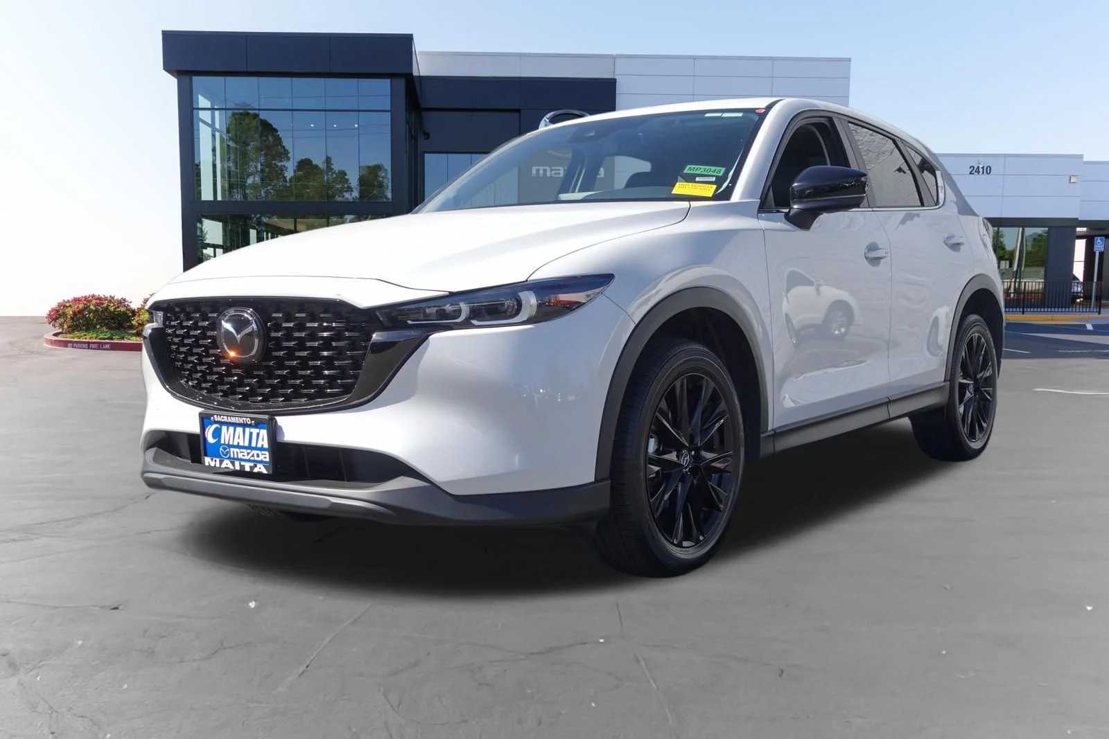 Certified Used 2025 Rhodium White Metallic Mazda 2.5 S Carbon Edition image 9