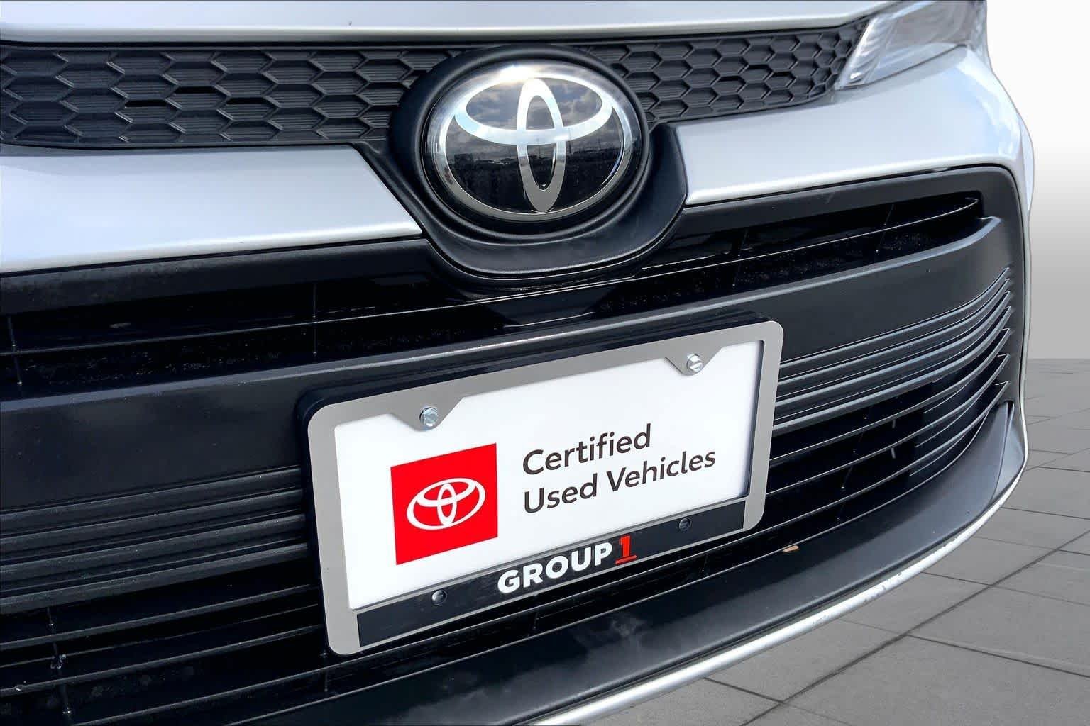 Used 2024 Classic Silver Metallic Toyota LE image 29