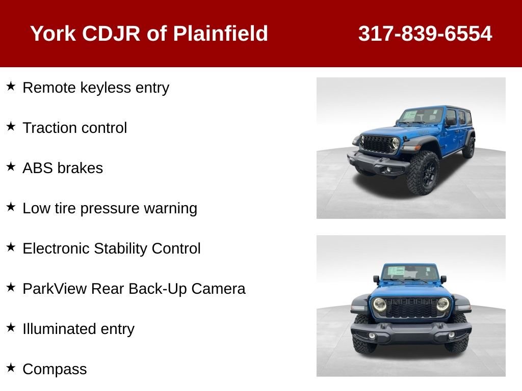 2026 Jeep Wrangler 4-Door Willys - Photo 6