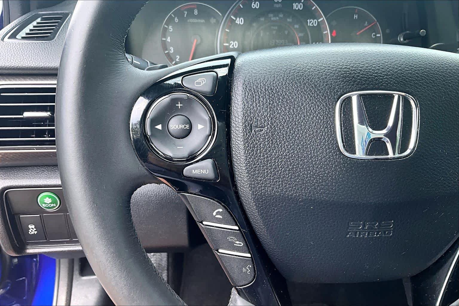 Used 2017 Deep Blue Opal Metallic Honda EX-L image 22