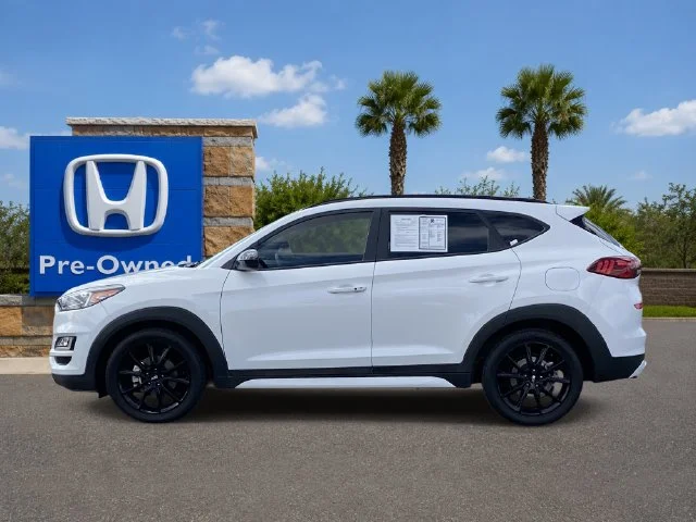 Used 2019 Dazzling White Hyundai Night image 3