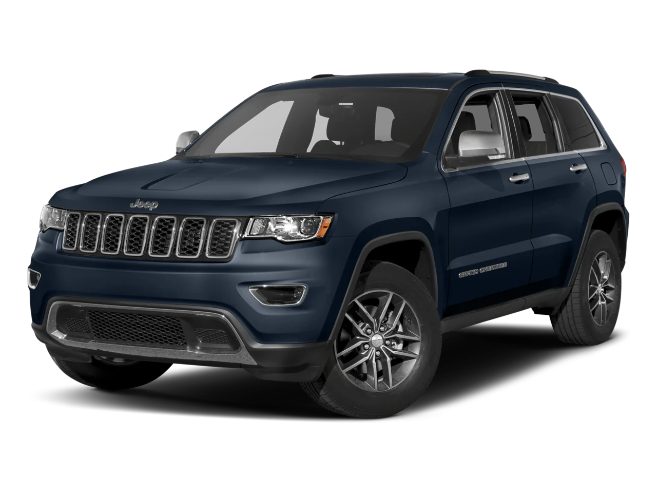 Used 2017 True Blue Pearlcoat Jeep Limited 4x4 image 1