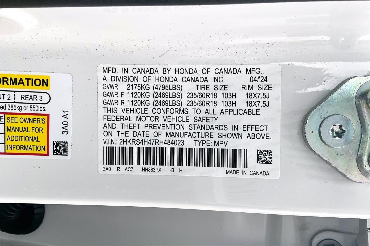 2024 Honda CR-V EX - Photo 33