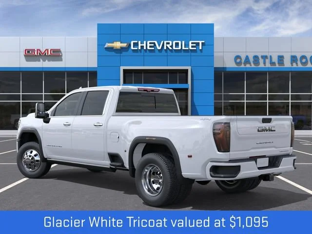 New 2026 Glacier White Tricoat GMC Denali Ultimate DRW image 4