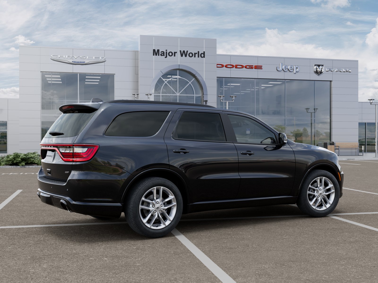 New 2026 Diamond Black Clear-Coat Exterior Paint Dodge GT PLUS image 4