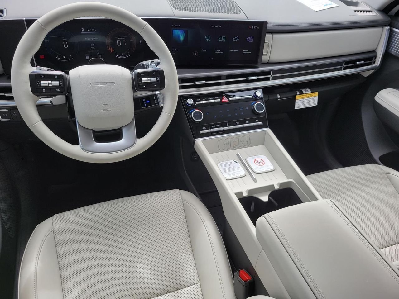 New 2026 Serenity White Hyundai SEL FWD image 13