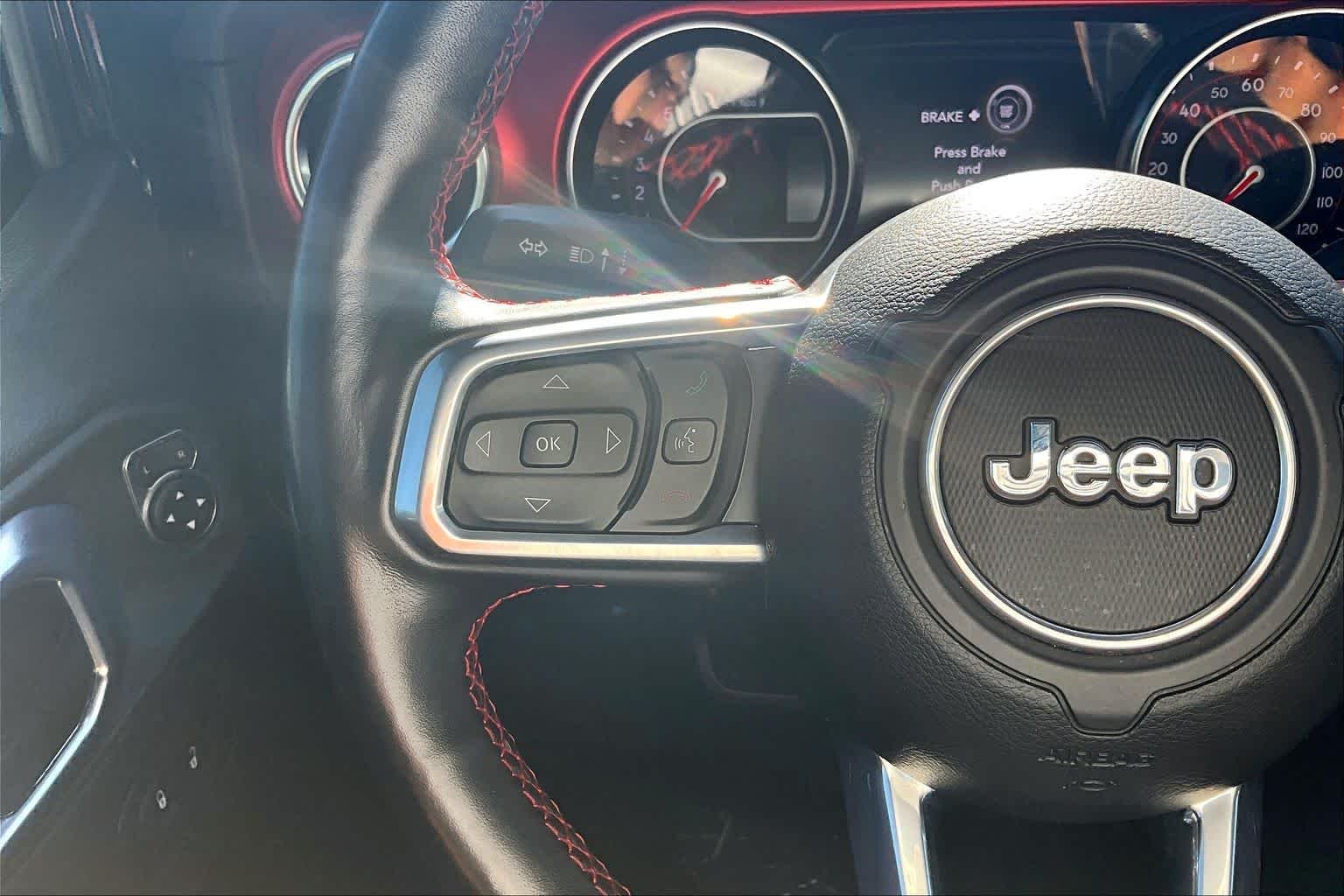 Used 2021 Black Clearcoat Jeep Rubicon image 23