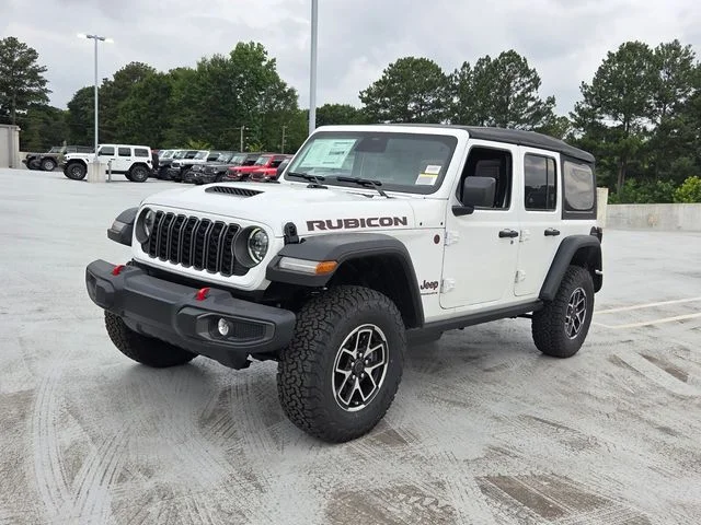 New 2026 Bright White Clear-Coat Exterior Paint Jeep Rubicon image 3
