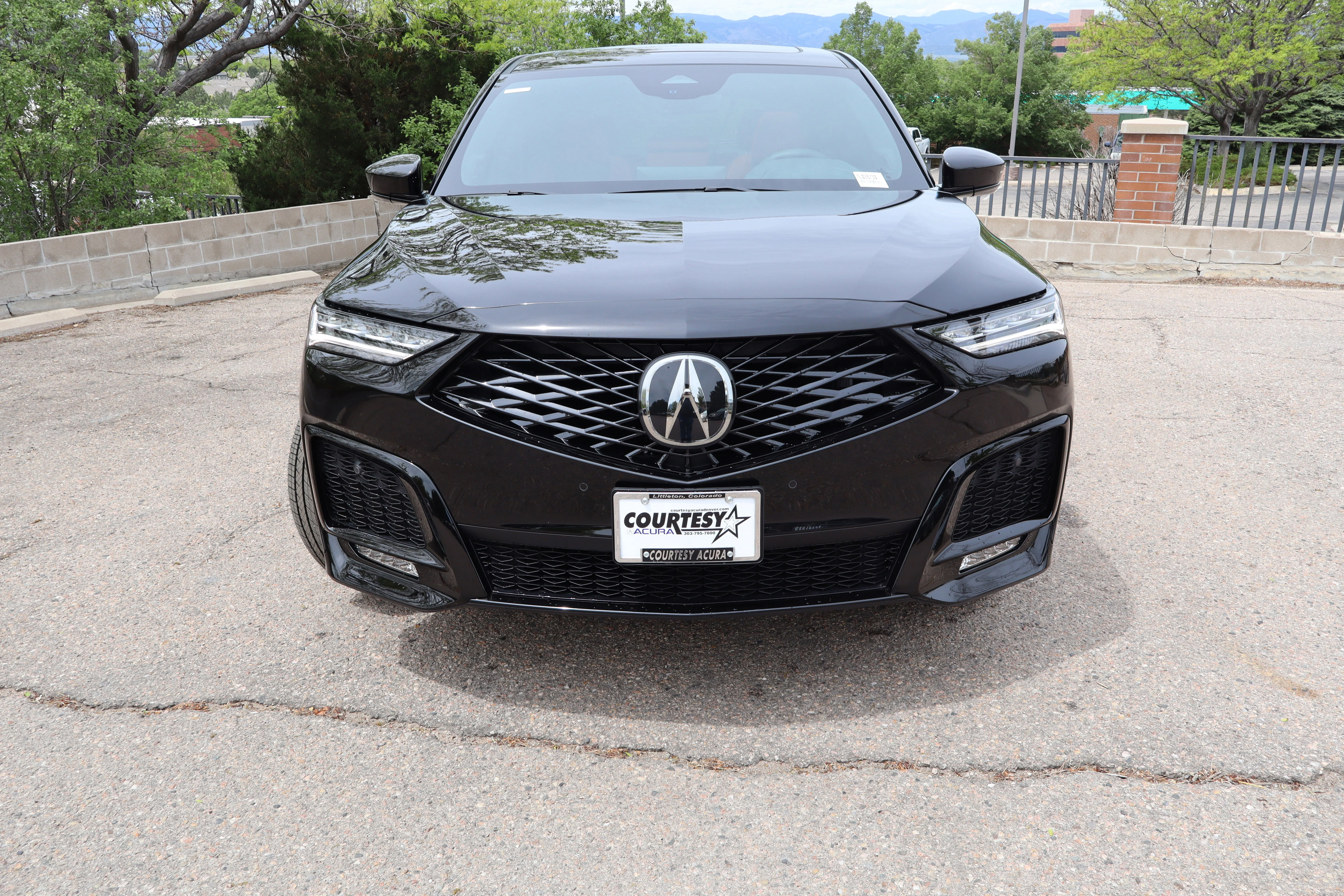 New 2026 Majestic Black Pearl Acura w/A-Spec Package image 2