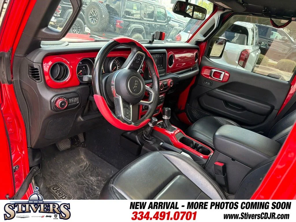 Used 2020 Red Jeep Unlimited Sahara Altitude image 20