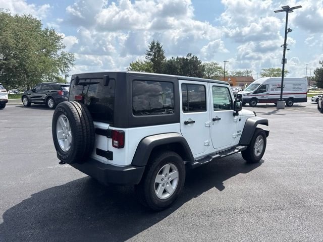 Certified Used 2017 White Jeep Unlimited Sport image 4