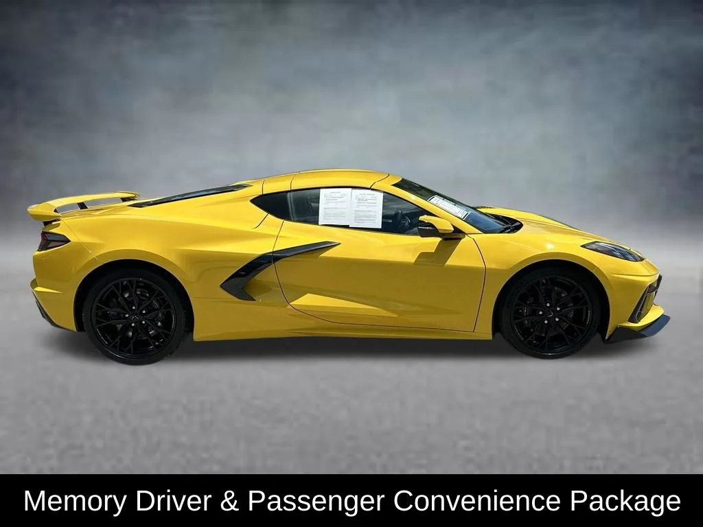 Used 2025 Yellow Chevrolet Stingray image 4