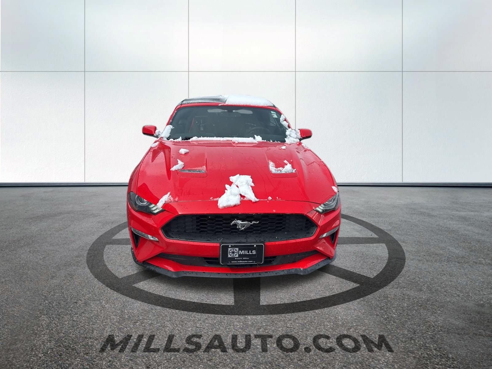 Used 2018 Ford Mustang EcoBoost Premium with VIN 1FATP8UH8J5110022 for sale in Baxter, Minnesota