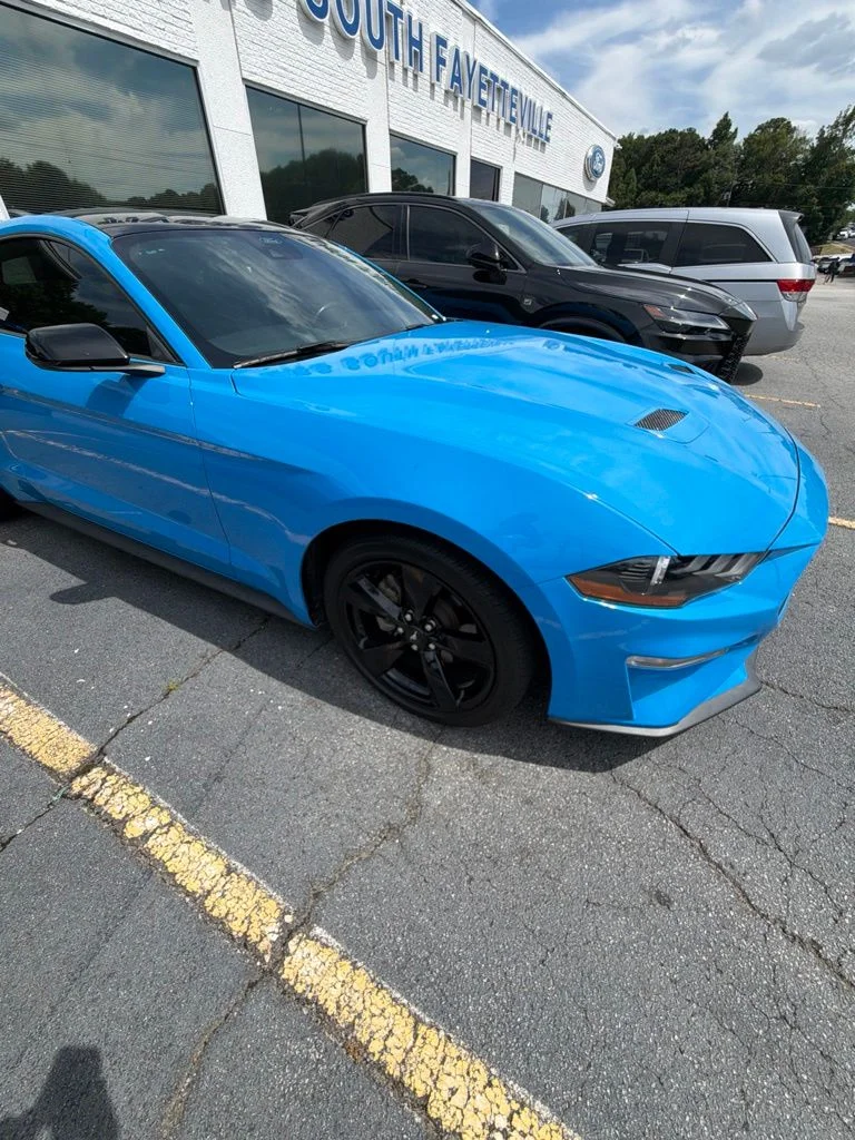 Used 2023 Blue Ford EcoBoost image 2