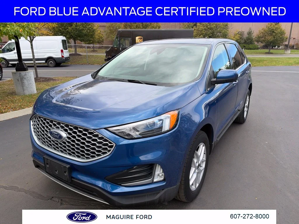 Used 2024 Blue Metallic Ford SEL image 9