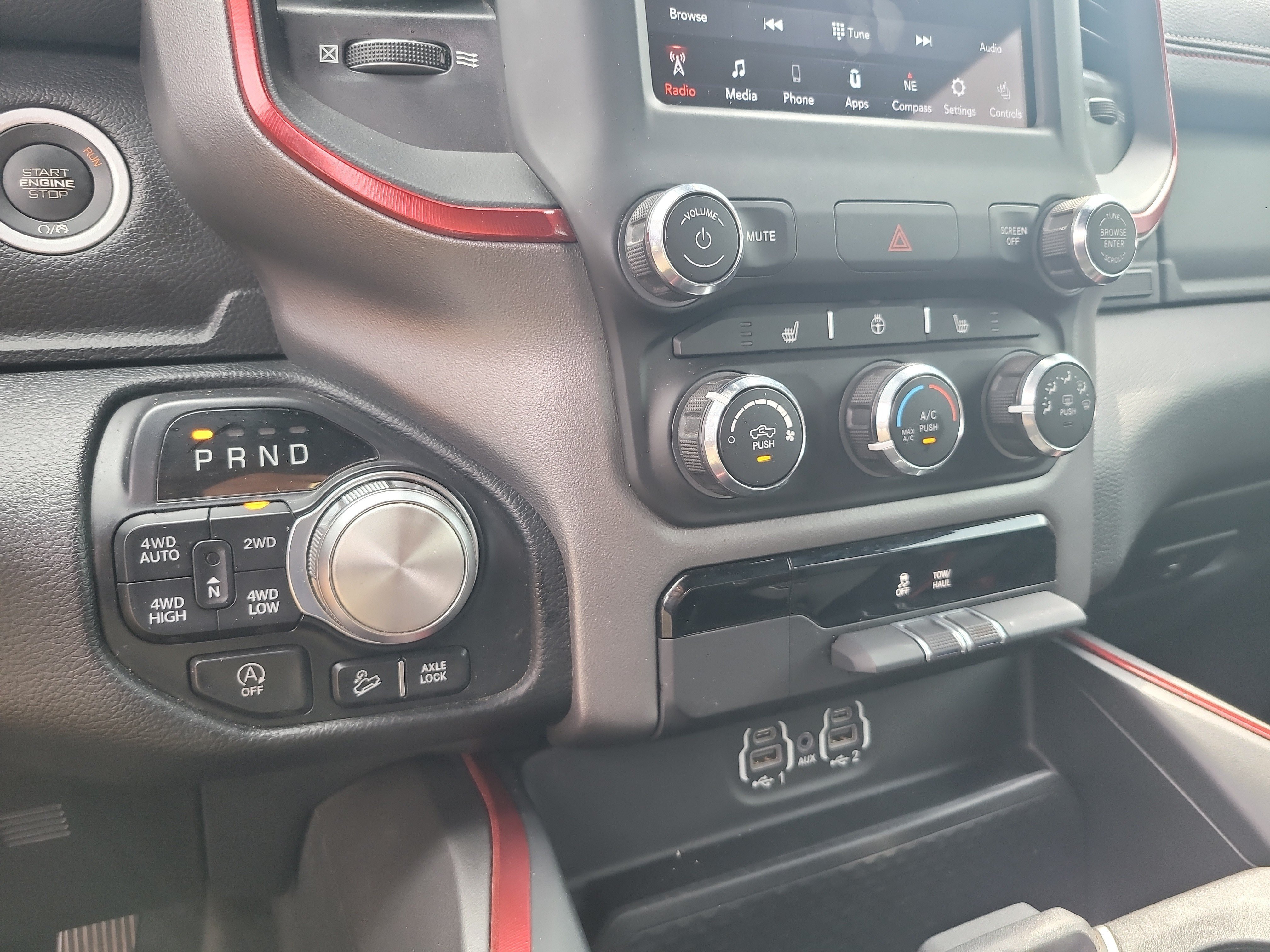Used 2021 Bright White Clearcoat Ram Rebel image 24