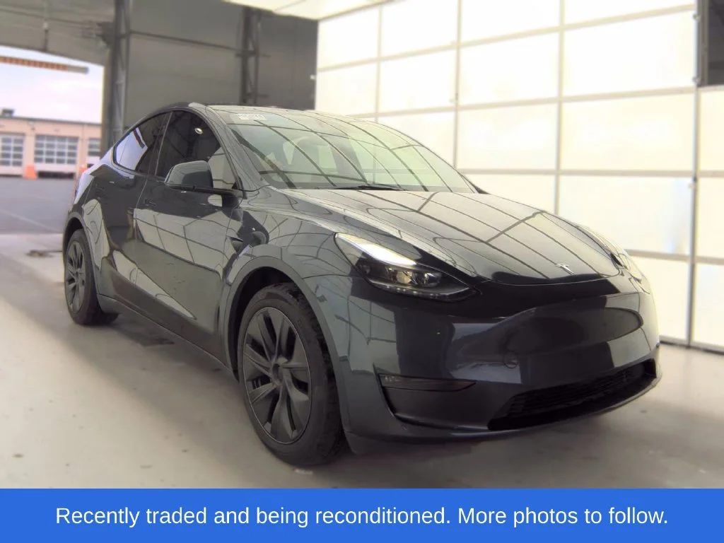 Used 2025 Pearl White Multi-Coat Tesla Long Range image 1