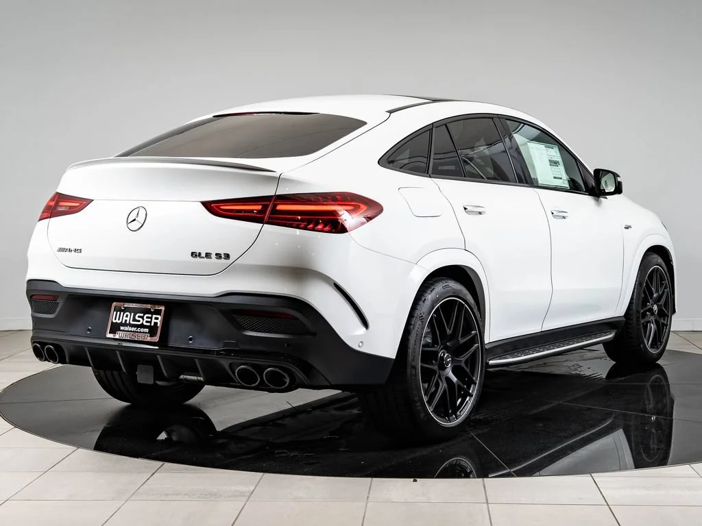 New 2026 Manufaktur Moonlight White Metallic Mercedes-Benz GLE 53 AMG® image 10