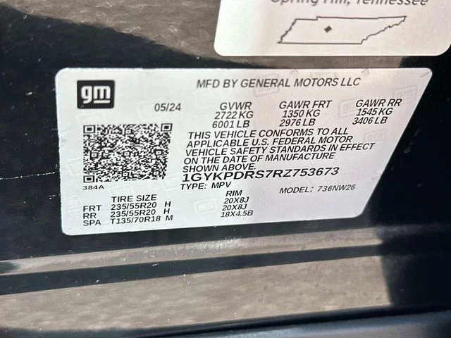 Used 2024 Black Cadillac Premium Luxury image 18