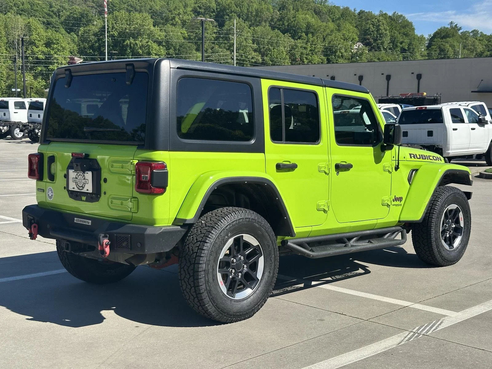 Used 2021 Gecko Clearcoat Jeep Unlimited Rubicon image 7