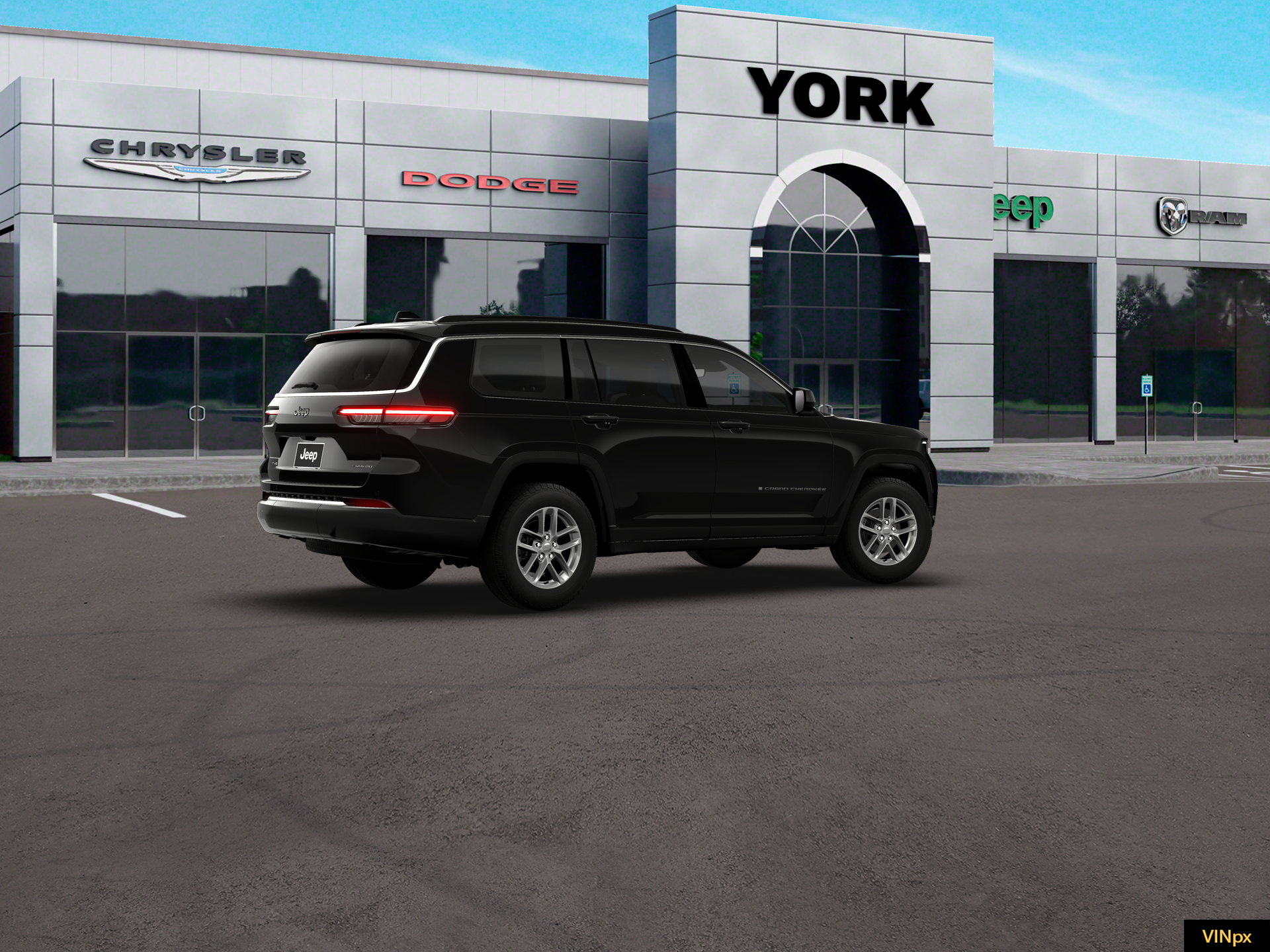 New 2026 Diamond Black Crystal Pearl-Coat Exterior Paint Jeep Laredo X image 20