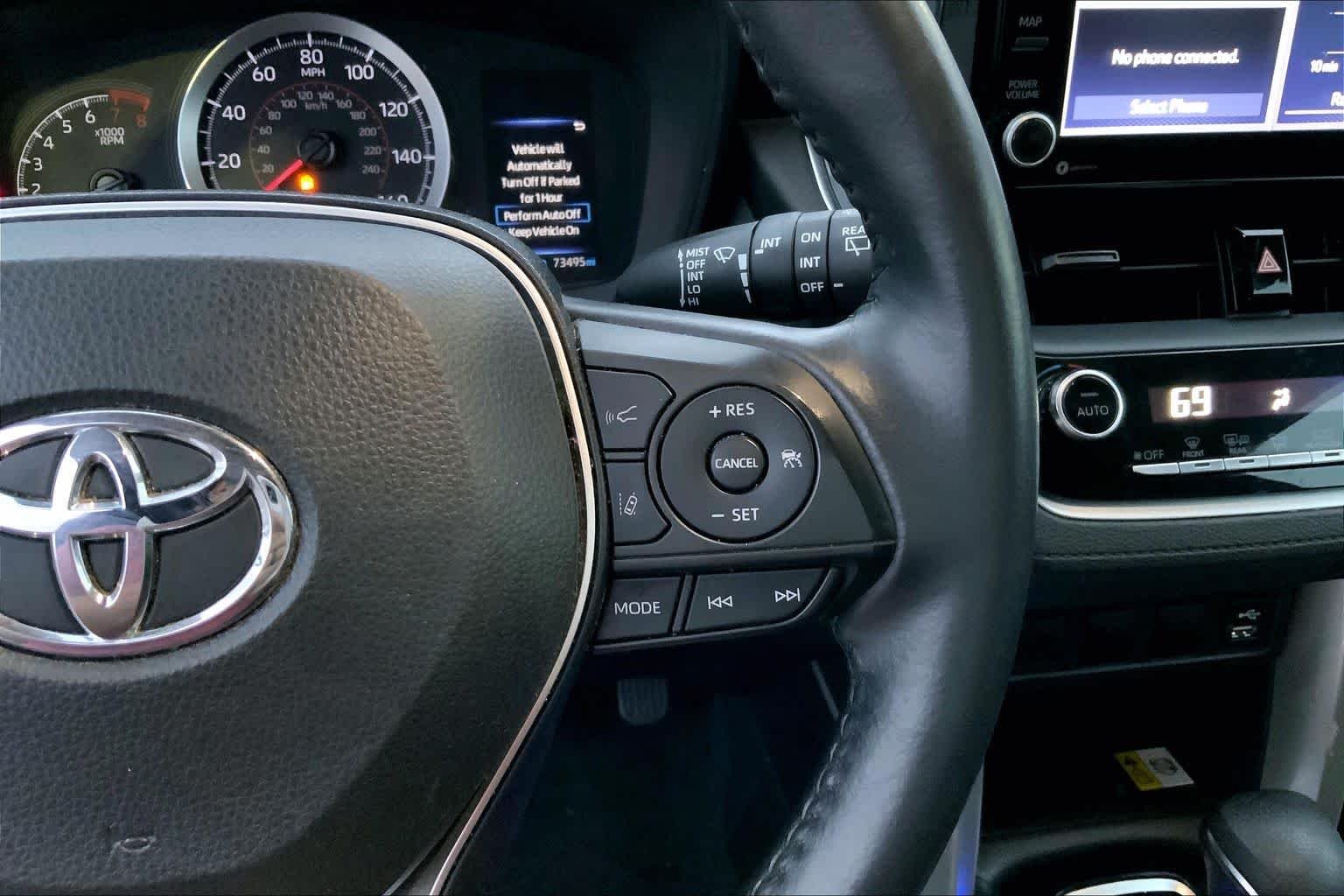 Used 2022 Jet Black Toyota LE image 24