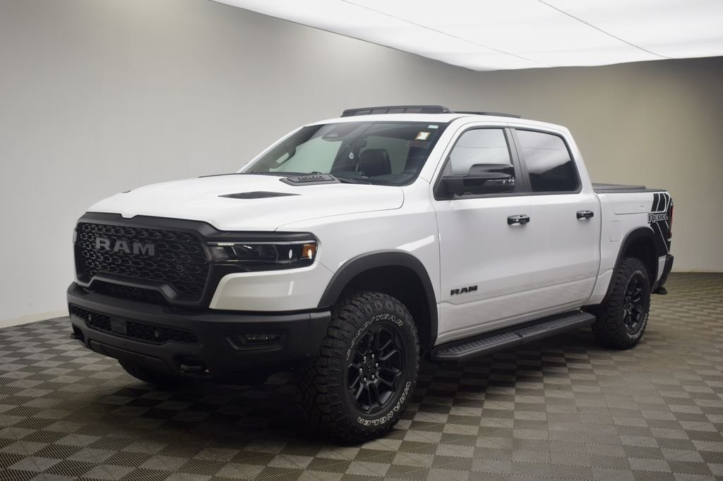New 2026 Bright White Clear-Coat Exterior Paint RAM Rebel image 18