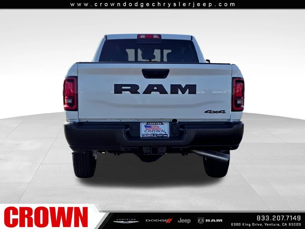 New 2027 Bright White Clear-Coat Exterior Paint RAM Tradesman image 6