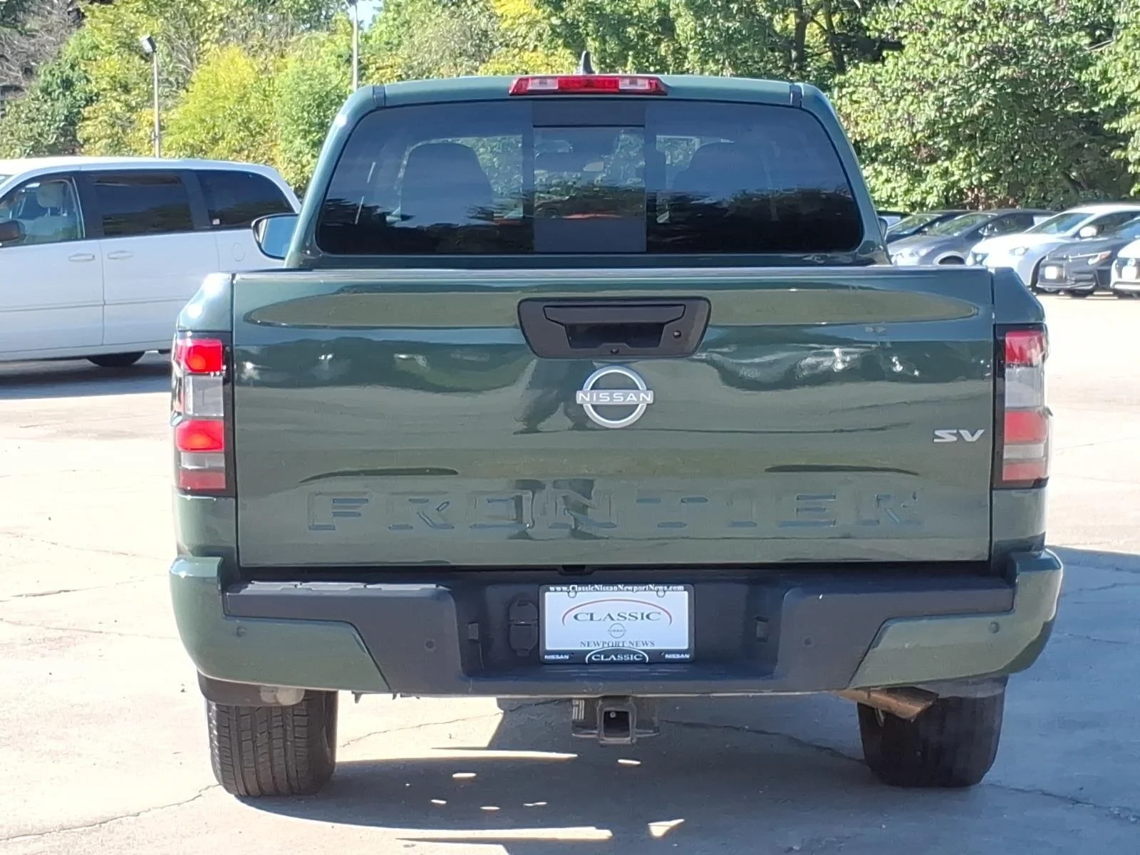 Used 2024 Tactical Green Metallic Nissan SV image 8