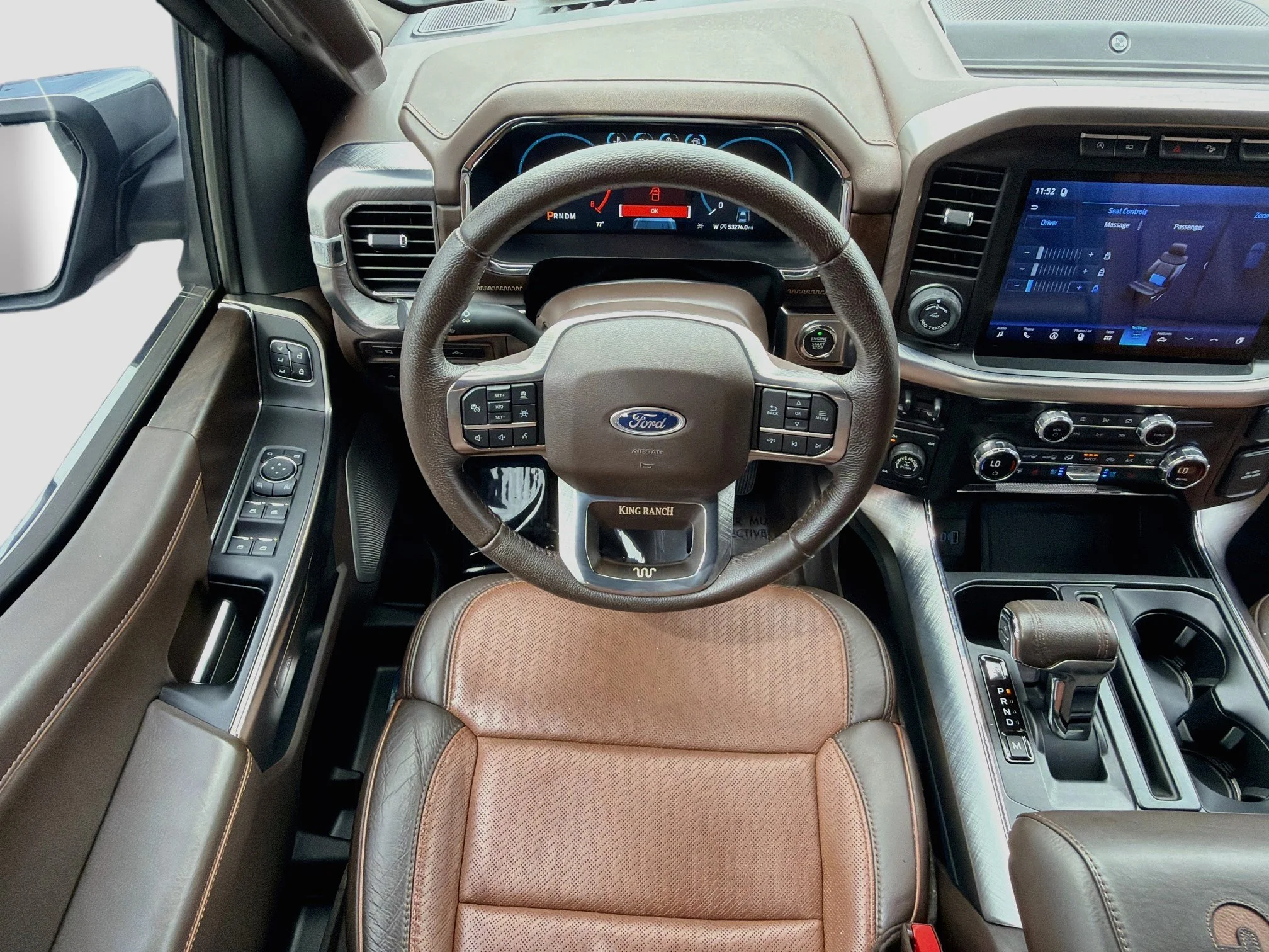 Used 2021 Agate Black Metallic Ford King Ranch image 15