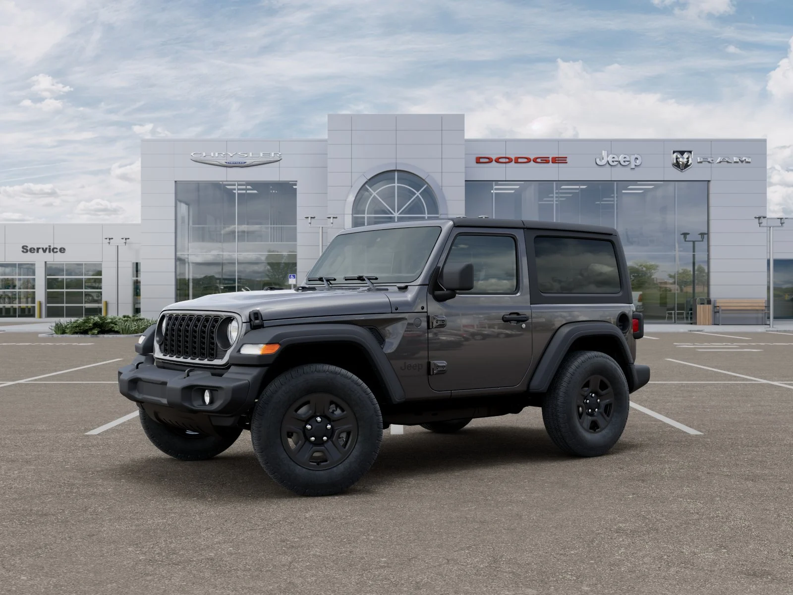 New 2026 Granite Crystal Metallic Clearcoat Jeep Sport image 29