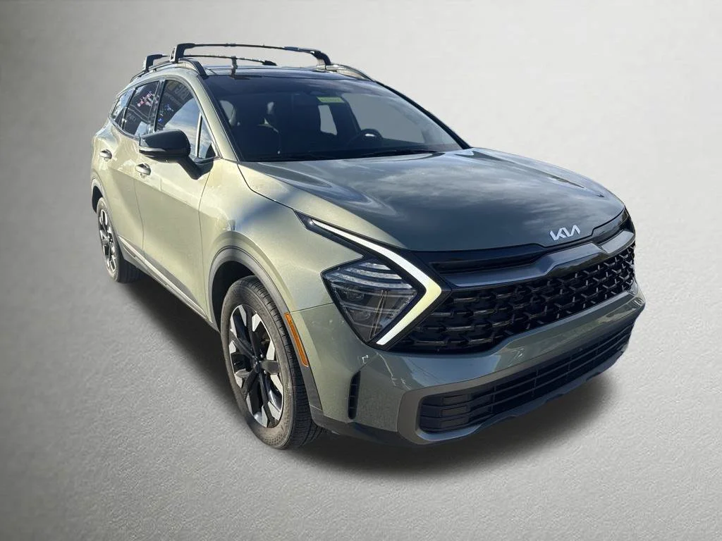 Certified Used 2024 Green Kia X-Line image 1