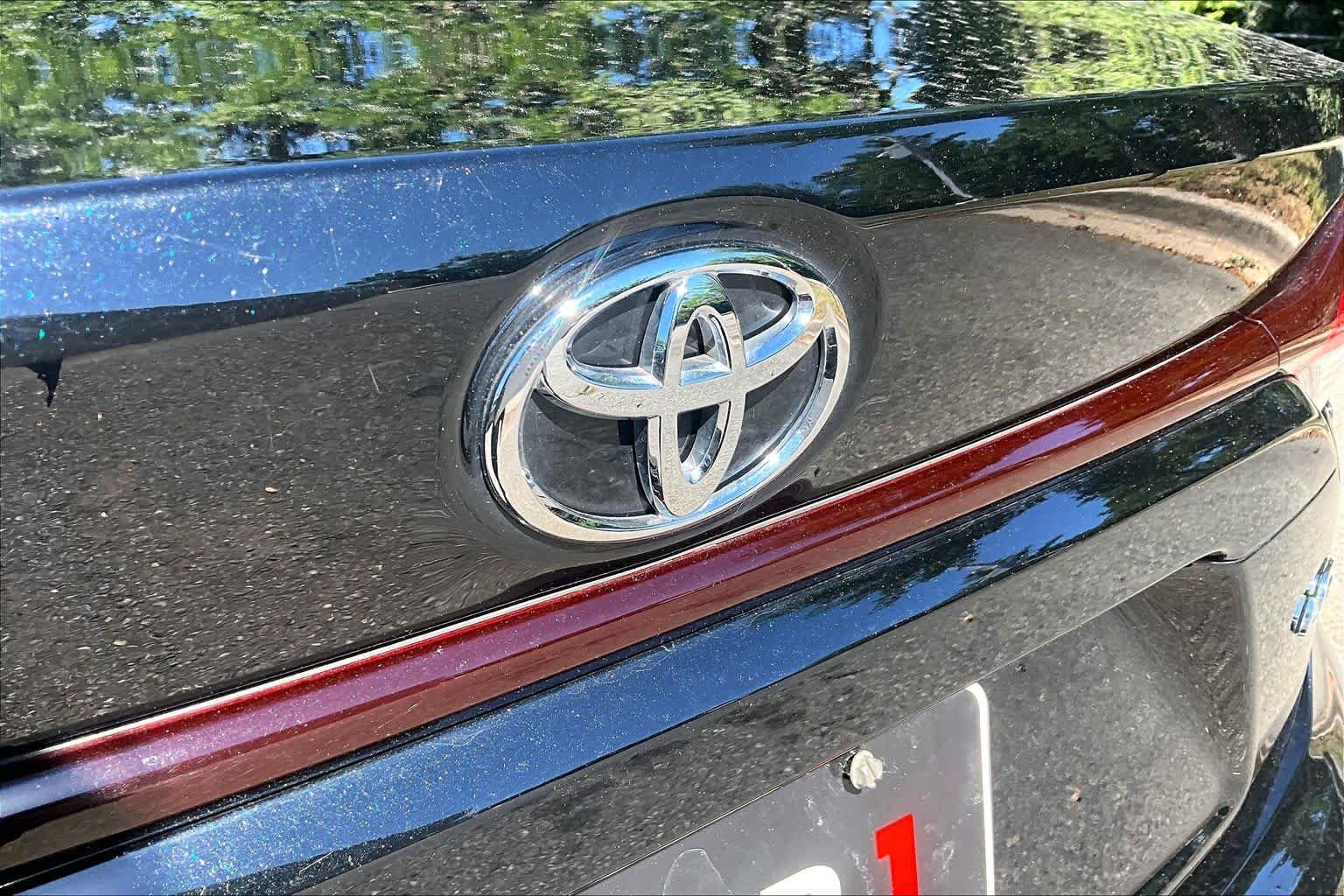 Used 2024 Midnight Black Metallic Toyota LE image 60