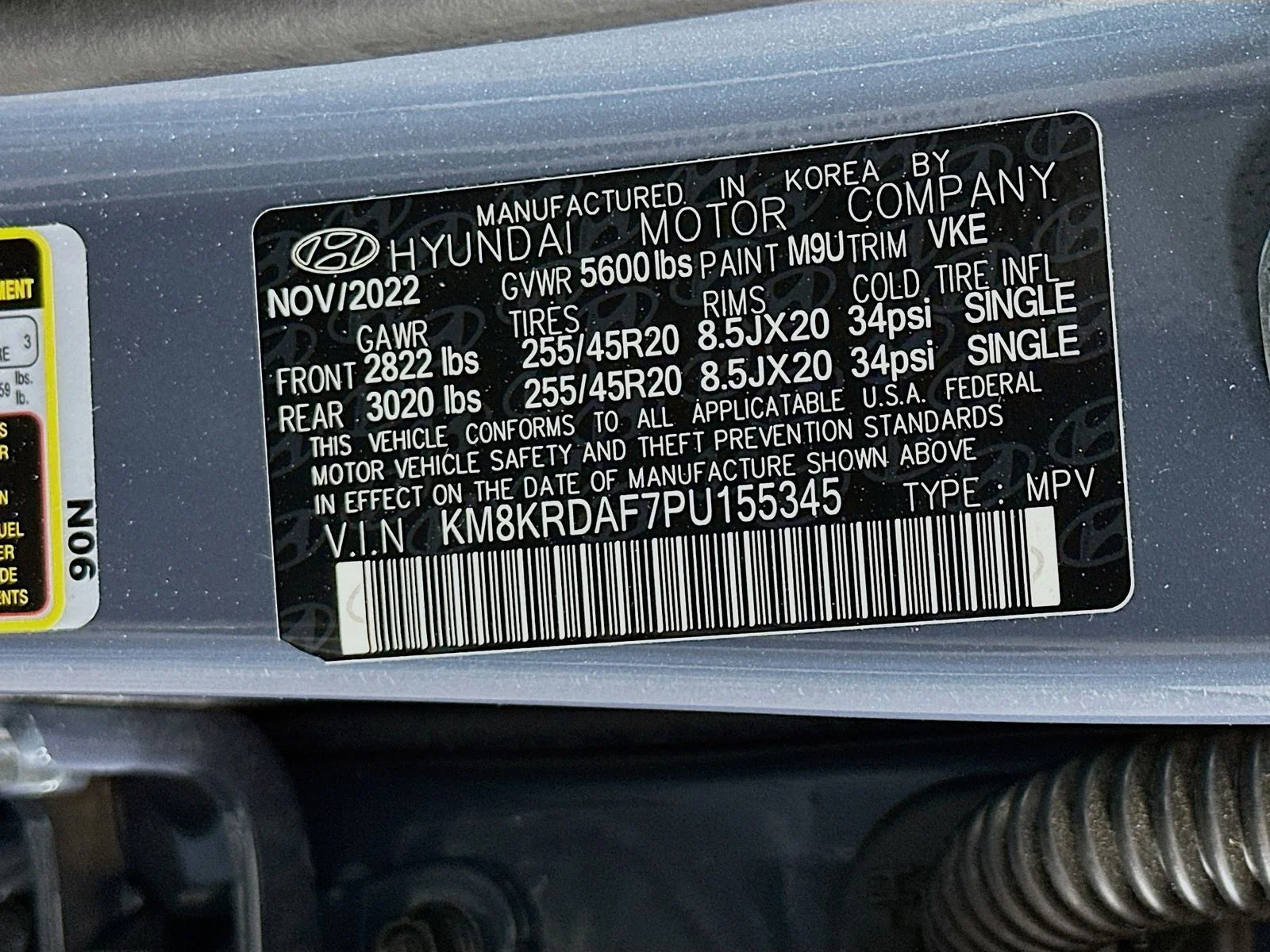 Used 2023 Digital Teal Hyundai Limited image 32