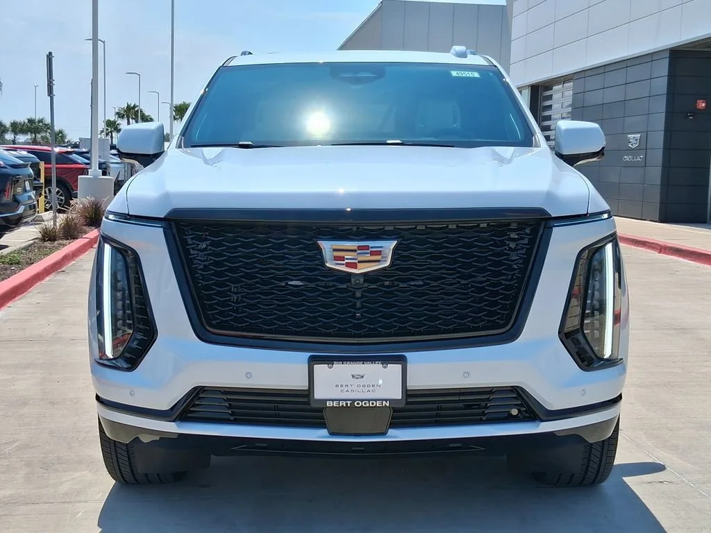 New 2026 Vibrant White Tricoat Cadillac Platinum Sport image 2