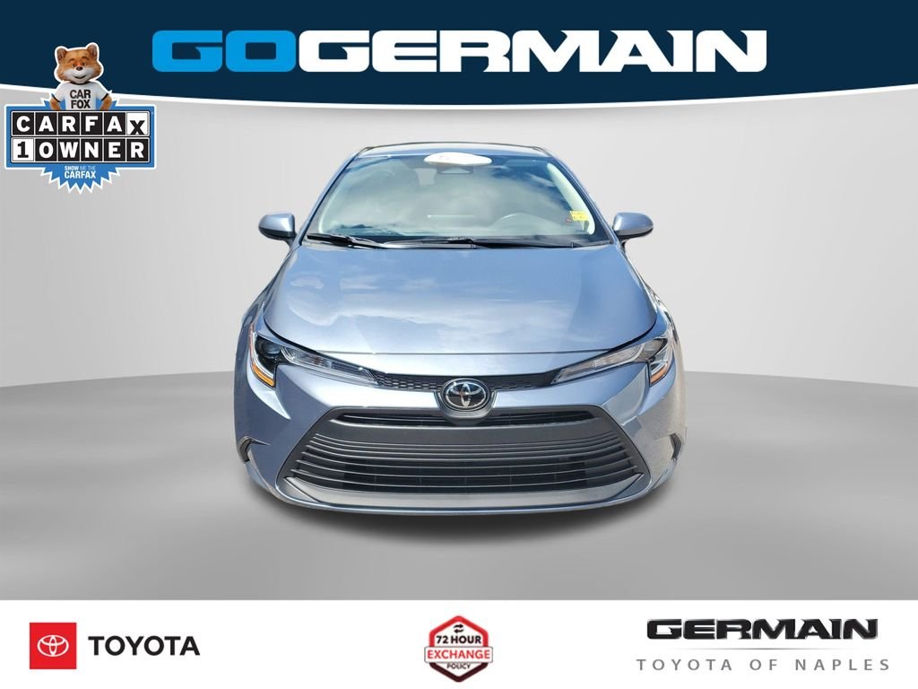 Certified Used 2026 Blue Toyota LE image 2