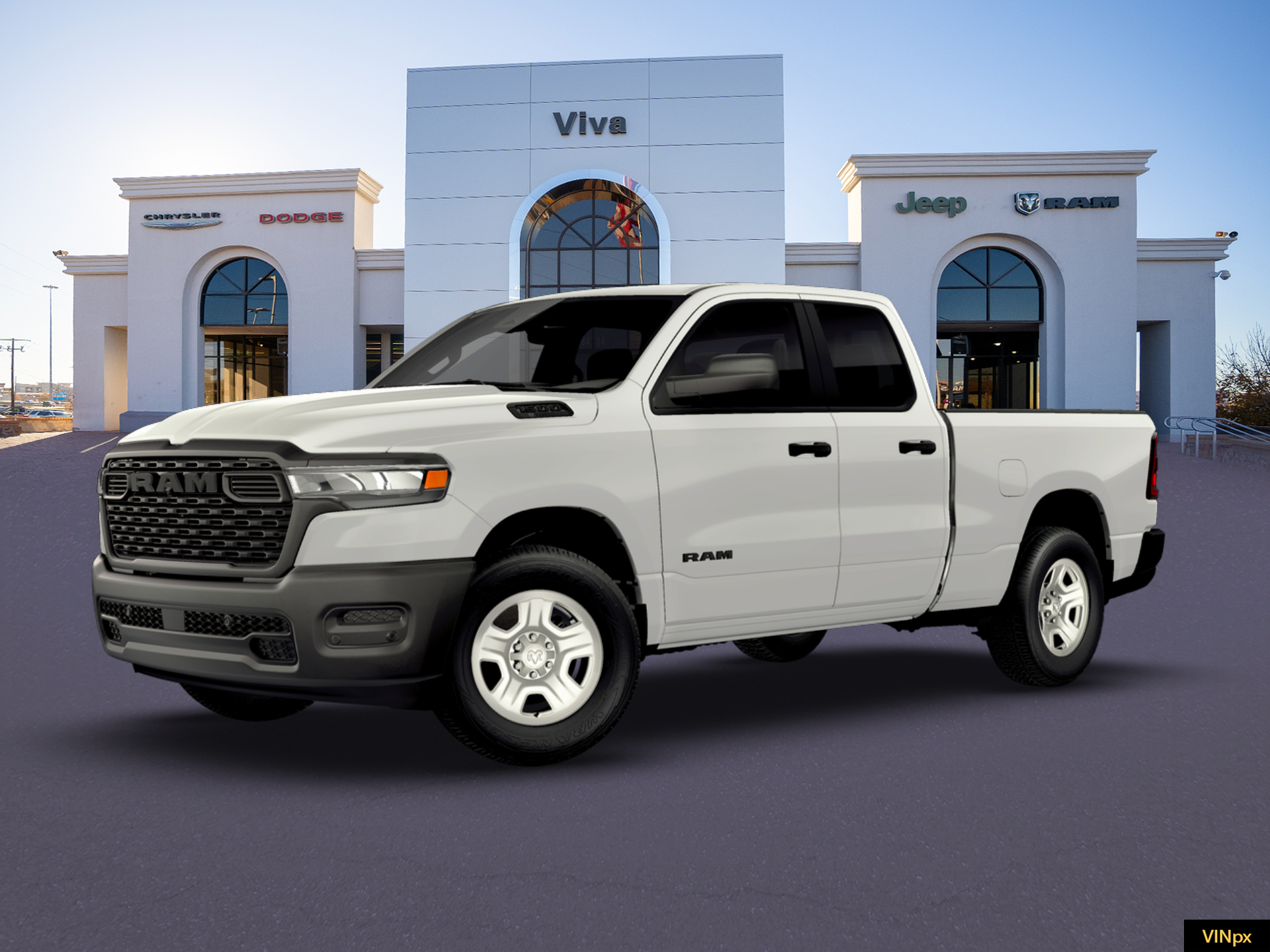 New 2026 Bright White Clearcoat RAM Tradesman image 2